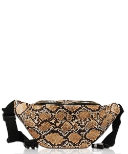 Leopard Fanny Packs FP1756 BROWN